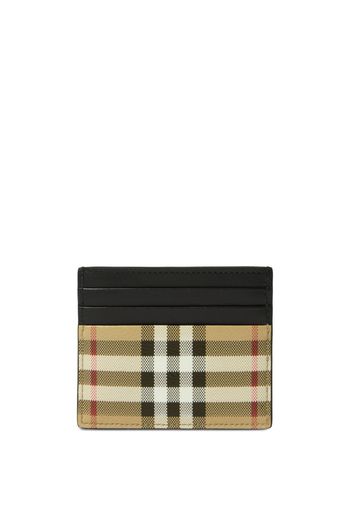 Burberry Portacarte a quadri - Marrone