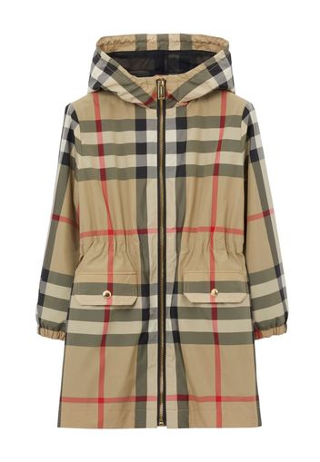 Burberry Kids Parka con motivo Vintage Check - Toni neutri