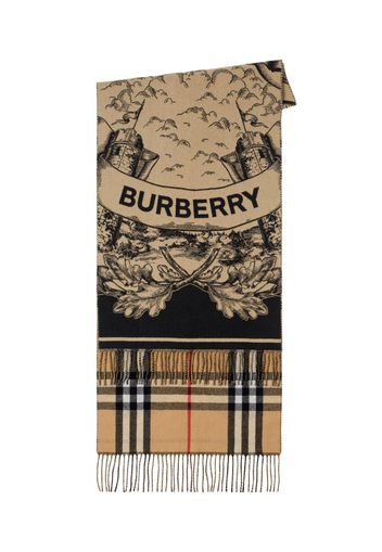 Burberry Sciarpa reversible jacquard - Toni neutri