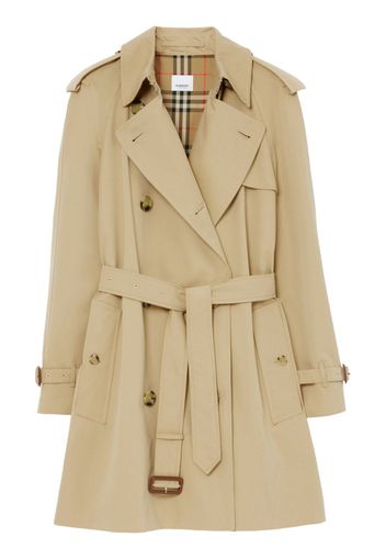 Burberry cotton gabardine trench coat - Toni neutri