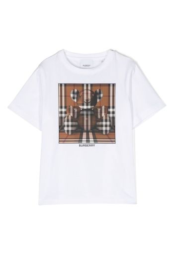 Burberry Kids Thomas Bear cotton T-shirt - Bianco