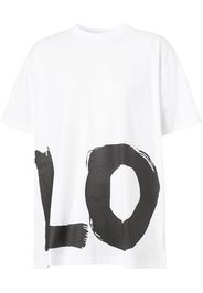 T-shirt oversize con stampa