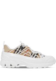 Burberry Arthur check-print sneakers - Marrone