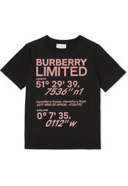 Burberry Kids T-shirt con stampa - Nero