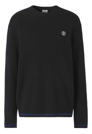 Burberry TB monogram jumper - Nero