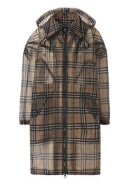 Burberry Parka con motivo Vintage Check - Marrone