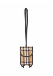 Burberry Vintage Check hand gel holder - Marrone