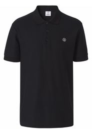 Burberry logo patch polo shirt - Nero