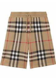 Burberry check-print shorts - Toni neutri