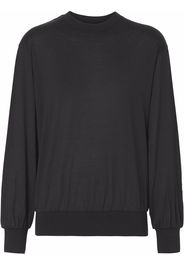 Burberry Top a maniche lunghe - Nero