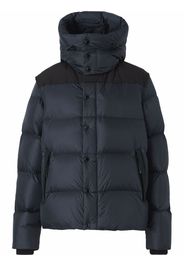 Burberry convertible padded jacket - Blu