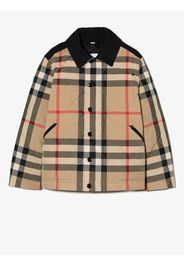 Burberry Kids Giacca con motivo Vintage Check - Toni neutri