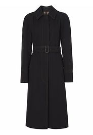 Burberry Cappotto con cintura - Nero