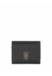 Burberry monogram grained leather wallet - Nero