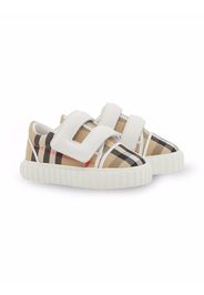 Burberry Kids Vintage-Check sneakers - Toni neutri