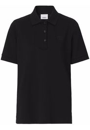 Burberry Polo con monogramma TB - Nero