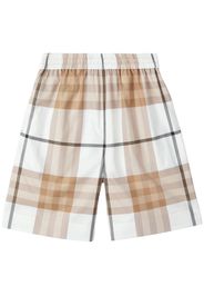 Burberry Signature Check-print shorts - Toni neutri