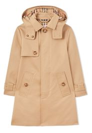 Burberry Kids detachable-hood car coat - Toni neutri