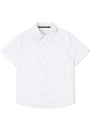 Burberry Kids short-sleeve logo print shirt - Bianco