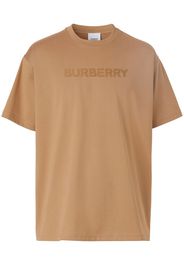 BURBERRY logo-print T-shirt - Toni neutri
