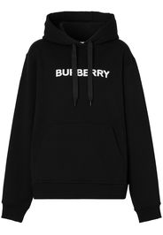 Burberry logo-print hoodie - Nero