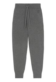 Burberry Pantaloni sportivi con monogramma - Grigio