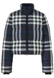 Burberry Piumino crop - Blu