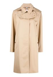 Burberry Stansted hooded trench coat - Toni neutri