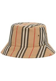 Burberry Cappello bucket Icon Stripe - ARCHIVE BEIGE/BLCK S