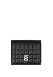 Burberry Lola quilted leather wallet - Nero