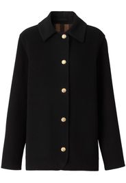 Burberry single-breasted wool jacket - Nero