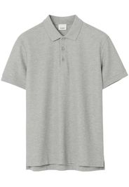 Burberry Polo con ricamo - Grigio