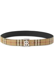 Burberry reversible monogram Vintage-Check belt - Toni neutri