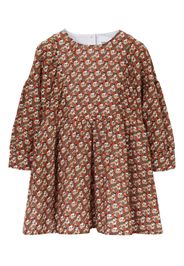 Burberry Kids Thomas Bear-print cotton dress - Rosso