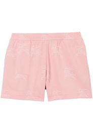 Burberry Equestrian Knight above-knee length shorts - Rosa