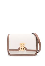 Burberry TB logo-plaque crossbody bag - Toni neutri