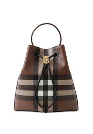 Burberry Small TB Bucket Bag - Marrone