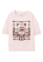 Burberry Kids T-shirt con stampa Thomas Bear - Rosa