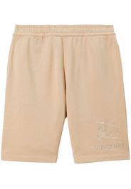 Burberry EDK-embroidery track shorts - Toni neutri