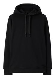 Burberry EKD-embroidered cotton hoodie - Nero