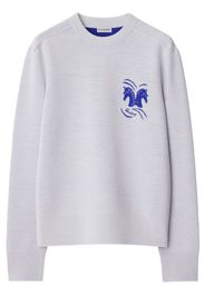 Burberry Mirrored Horse jumper - Grigio