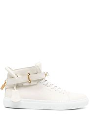 Buscemi high-top leather sneakers - Toni neutri