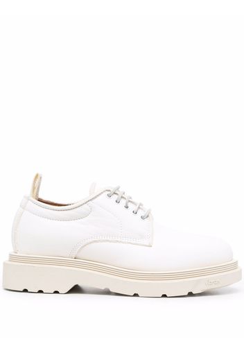 Buttero leather Derby shoes - Bianco