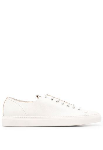 Buttero lace-up leather trainers - Bianco