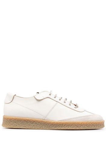 Buttero panelled-design low-top sneakers - Bianco