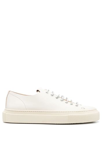 Buttero low-top leather trainers - Bianco