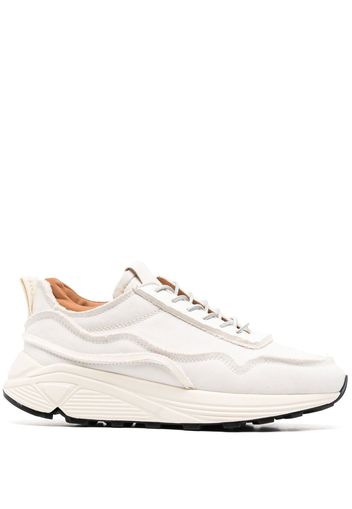 Buttero Sneakers con cucitura a contrasto - Bianco