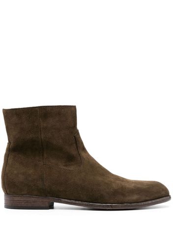 Buttero Floyd suede ankle boots - Verde