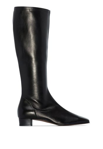 BY FAR knee-length boots - BL BLACK