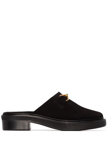 BY FAR Walker 45mm clog mules - Nero